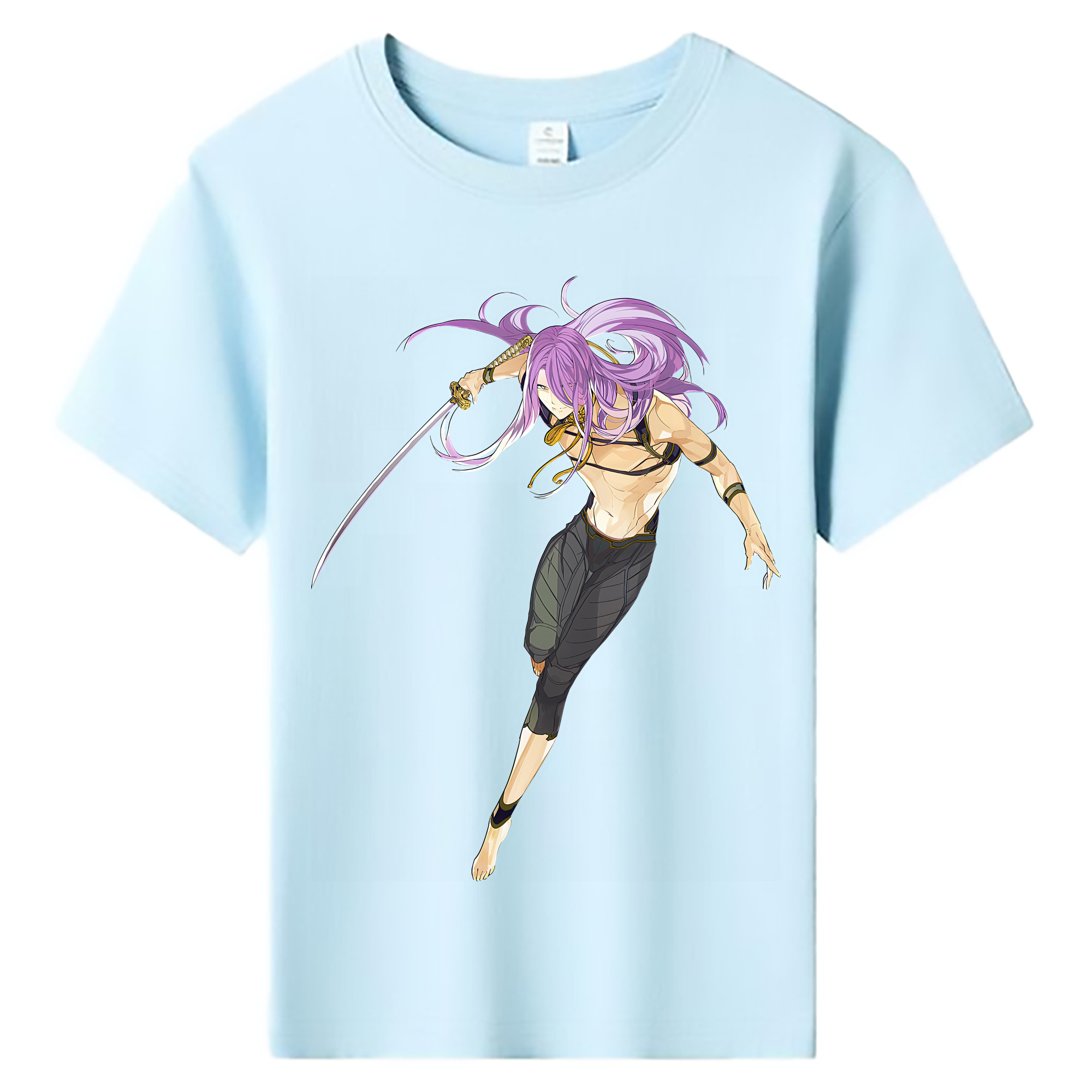 （画像用） 刀剣乱舞 Touken Ranbu 綿100％キッズTシャツ（フロントプリント）